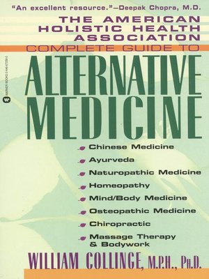 cover image of The American Holistic Health Association Complete Guide to Alternative Medicine